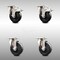 Service Caster 4 Inch 316SS Soft Rubber Wheel Swivel Top Plate Caster Lock Brakes SCC, 2PK SCC-SS316TTL20S414-SRS-2-S-2 - alternate 1